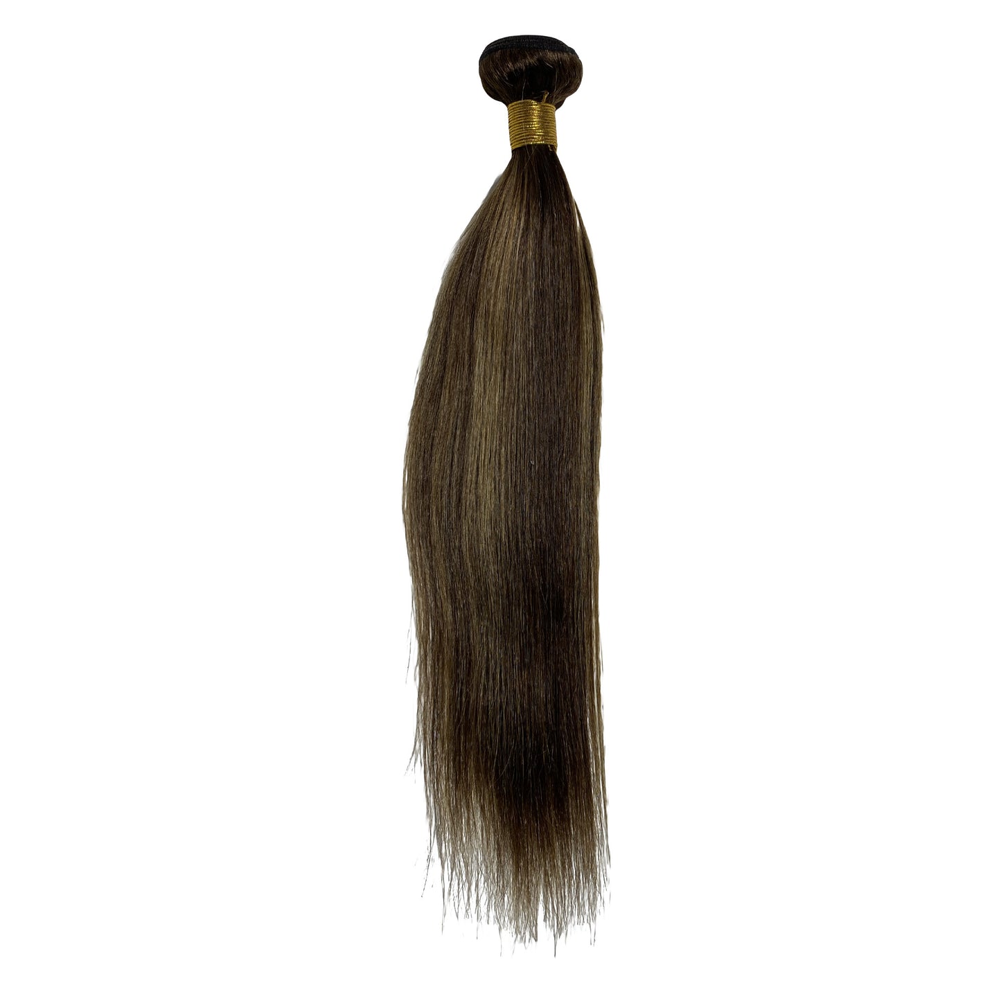 16" Straight Human Hair Bundle - # Highlight - 13A Grade