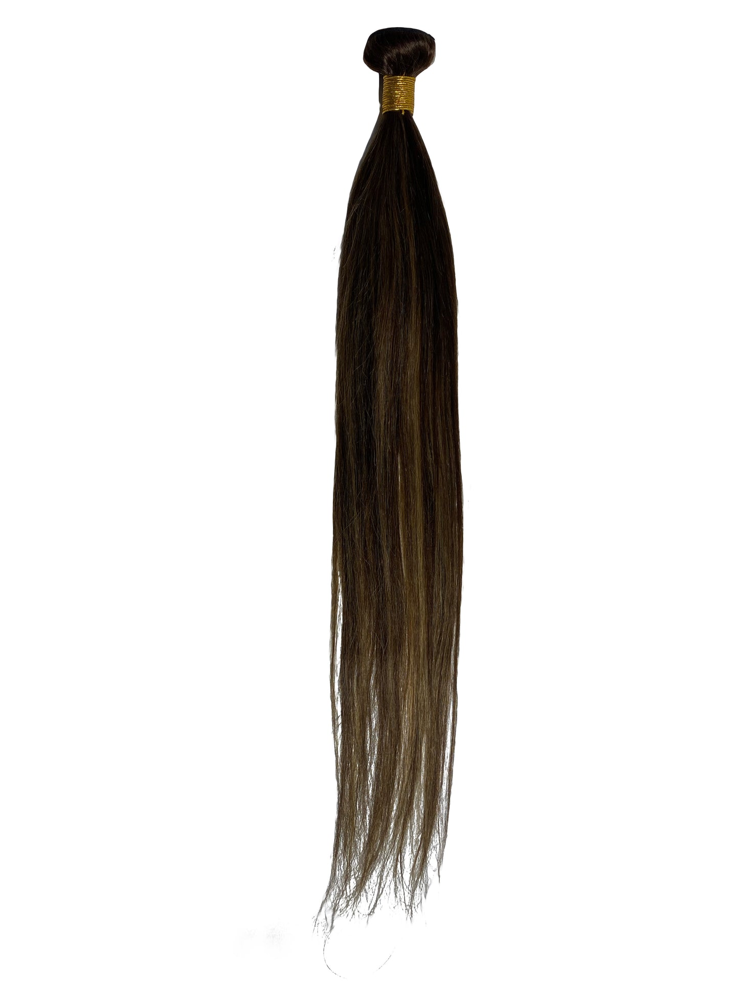 24" Straight Human Hair Bundle - # Highlight - 13A Grade
