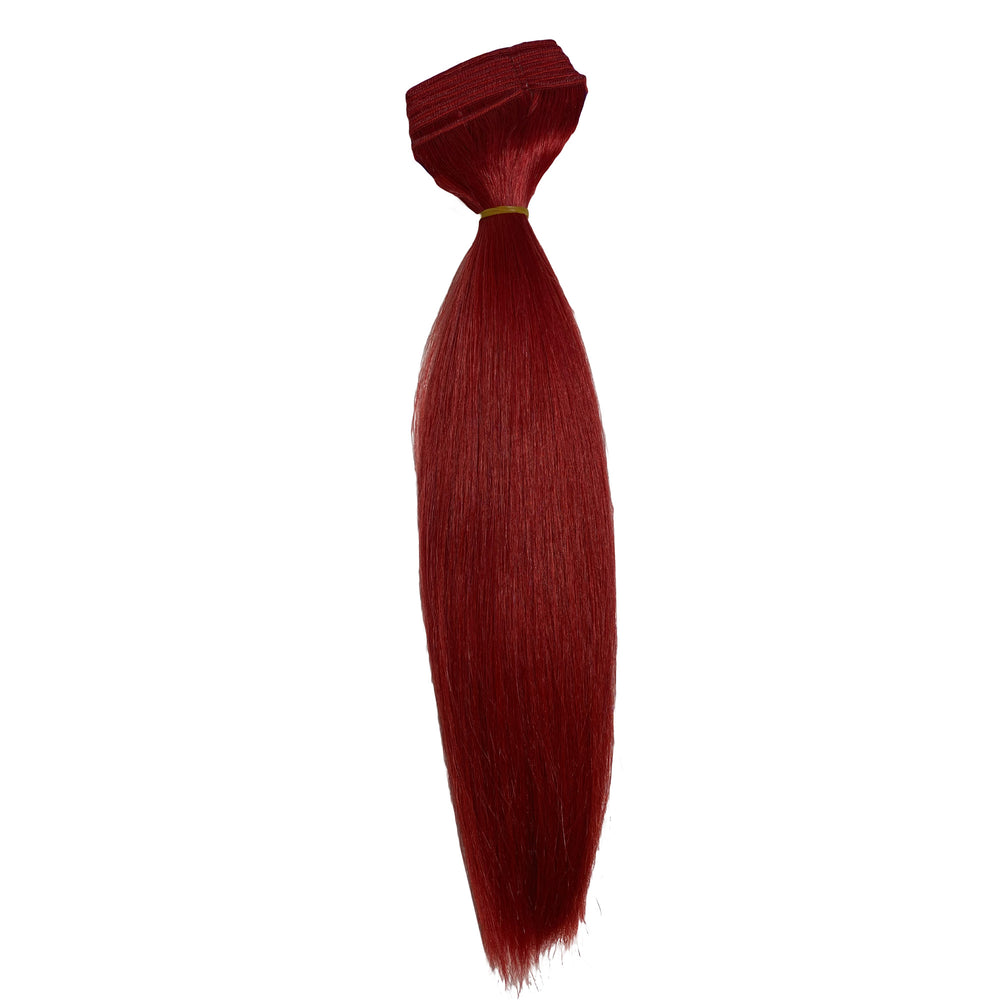 20" Straight Human Hair Bundle - # Red - 13A Grade