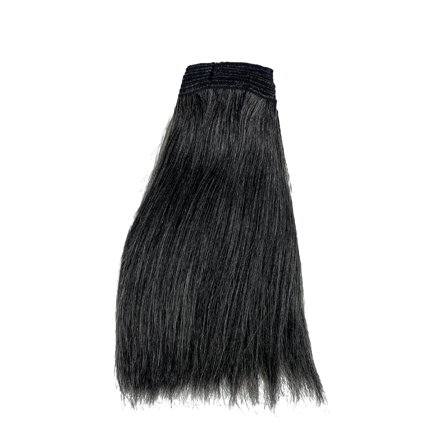 08" Straight Human Hair Bundle - #Grey - 13A Grade