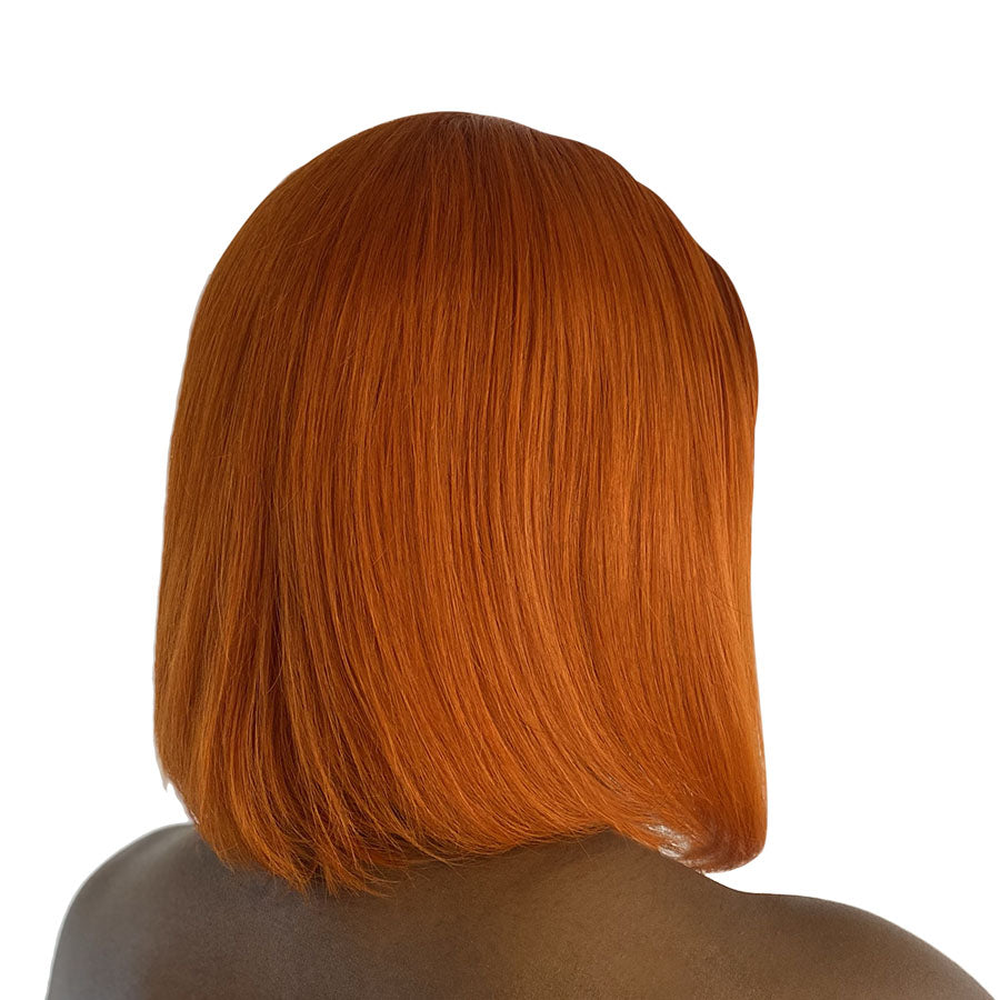 
                  
                    10" Straight Hair Frontal Lace Wig - # Orange - 13A Grade-back-promo
                  
                