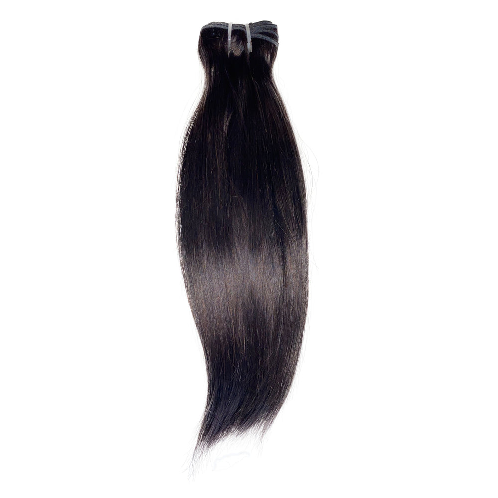 
                  
                    Straight Human Hair Bundle - 1# Black - 13A Grade
                  
                