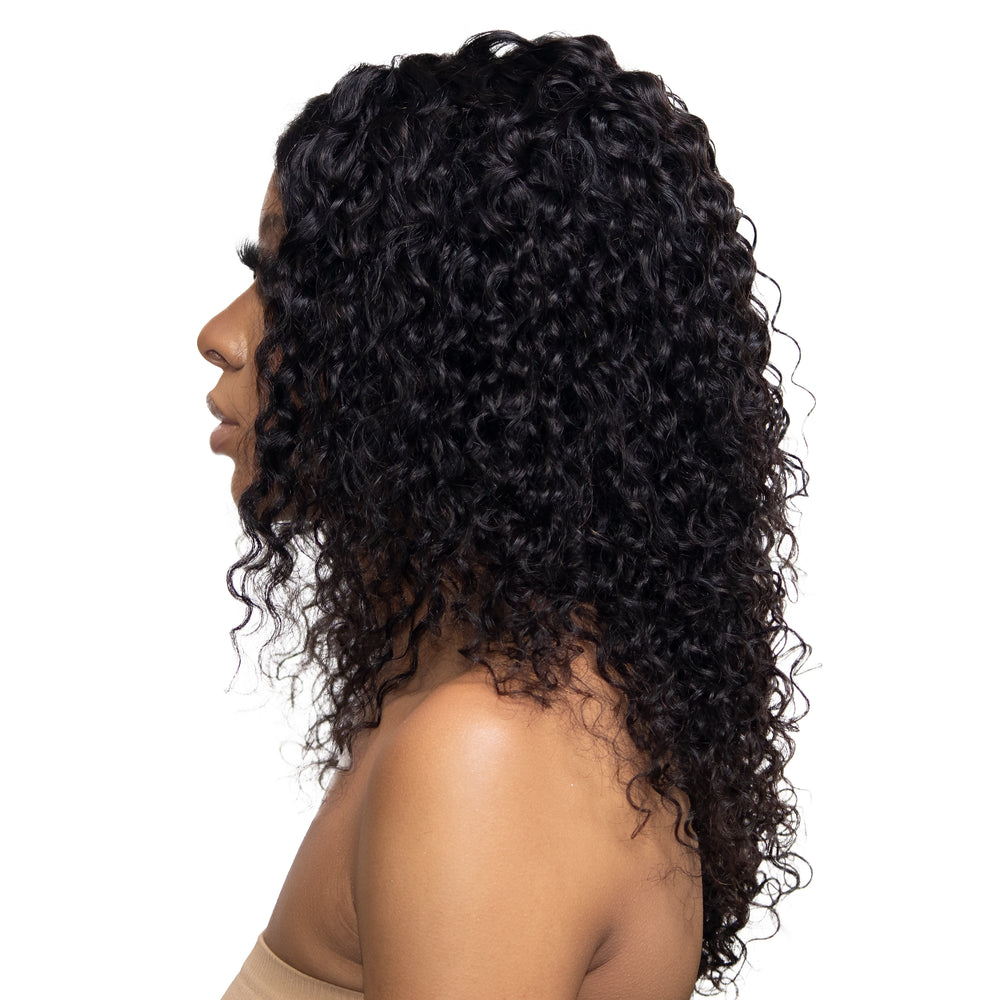 
                  
                    18" Jerry Curls Lace Wig - 1# Black- side-hairsa.co.za
                  
                