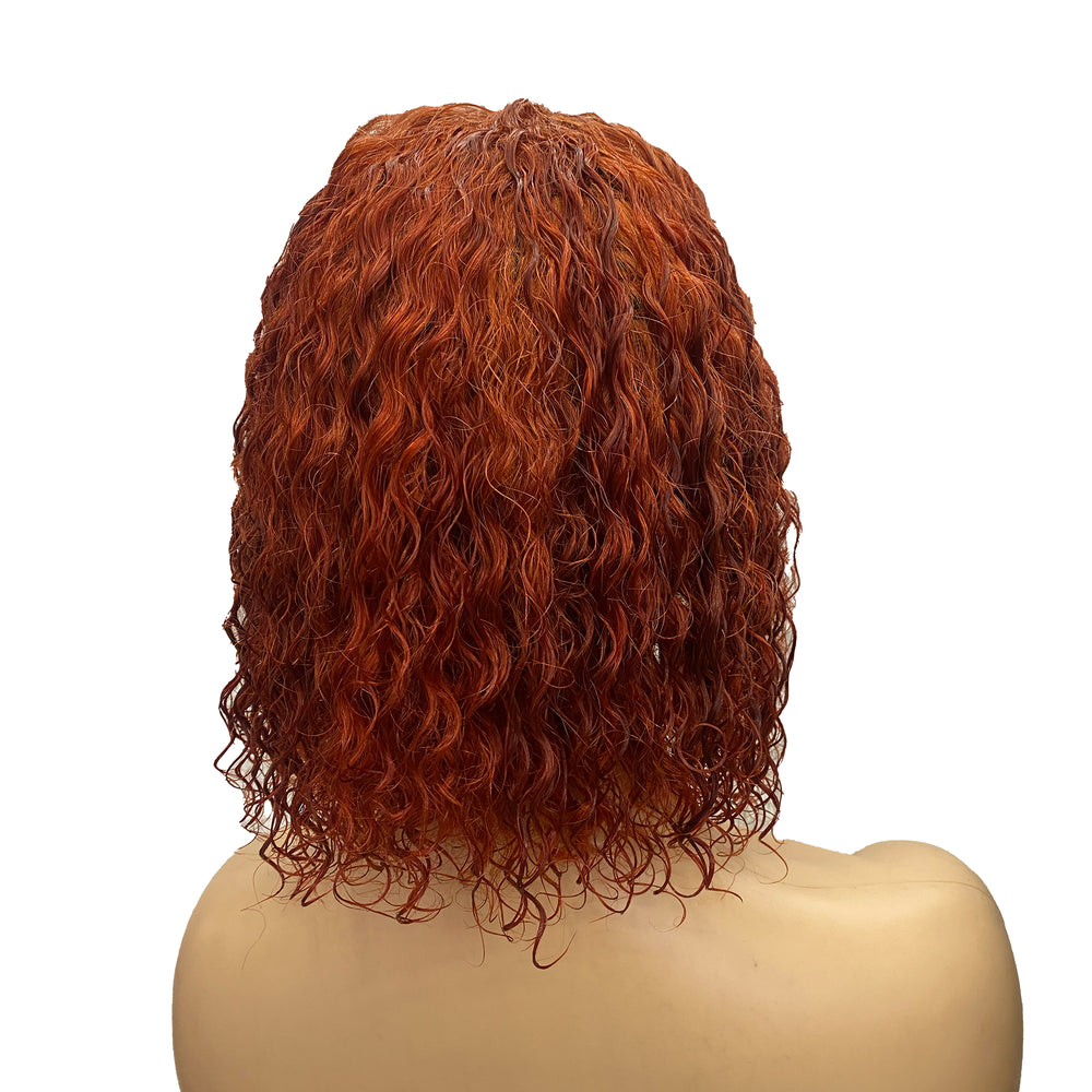 
                  
                    12" Water Wave Lace Wig-Back #orange
                  
                