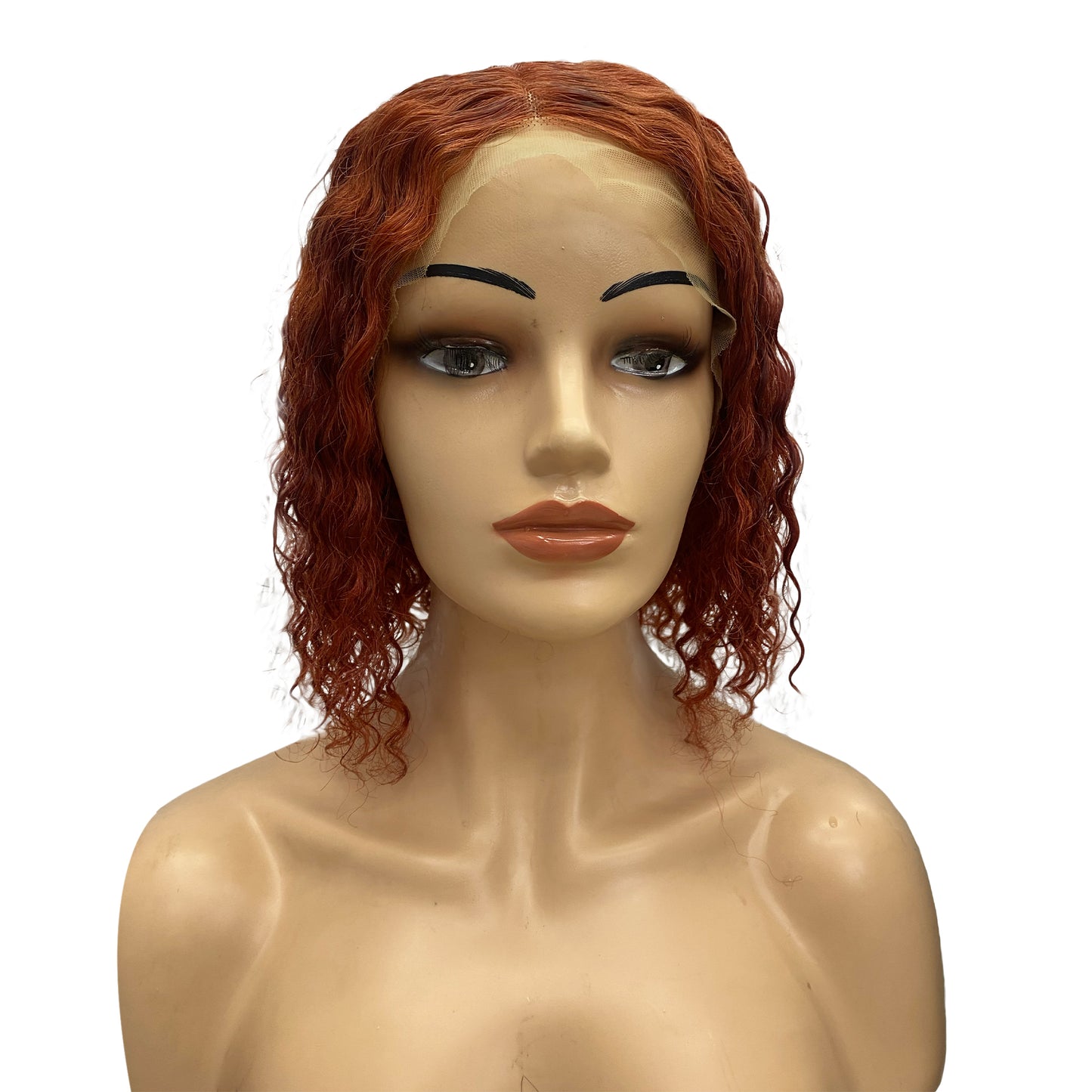 
                  
                    12" Water Wave Lace Wig- Front #orange
                  
                