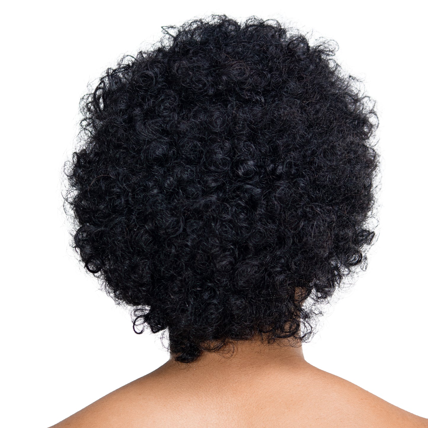 
                  
                    6" Curly Afro Wig - #Black-back
                  
                