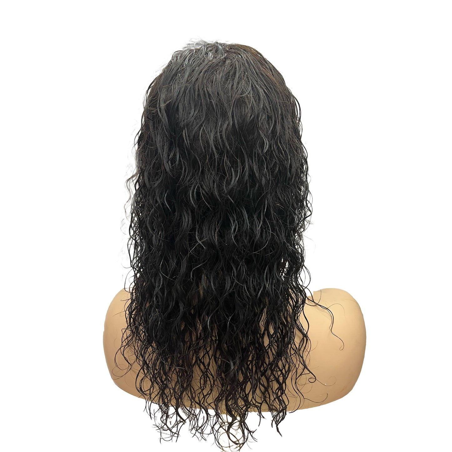 
                  
                    16" Deep Wave Lace Wig - 1# Black - HairSA.co.za
                  
                