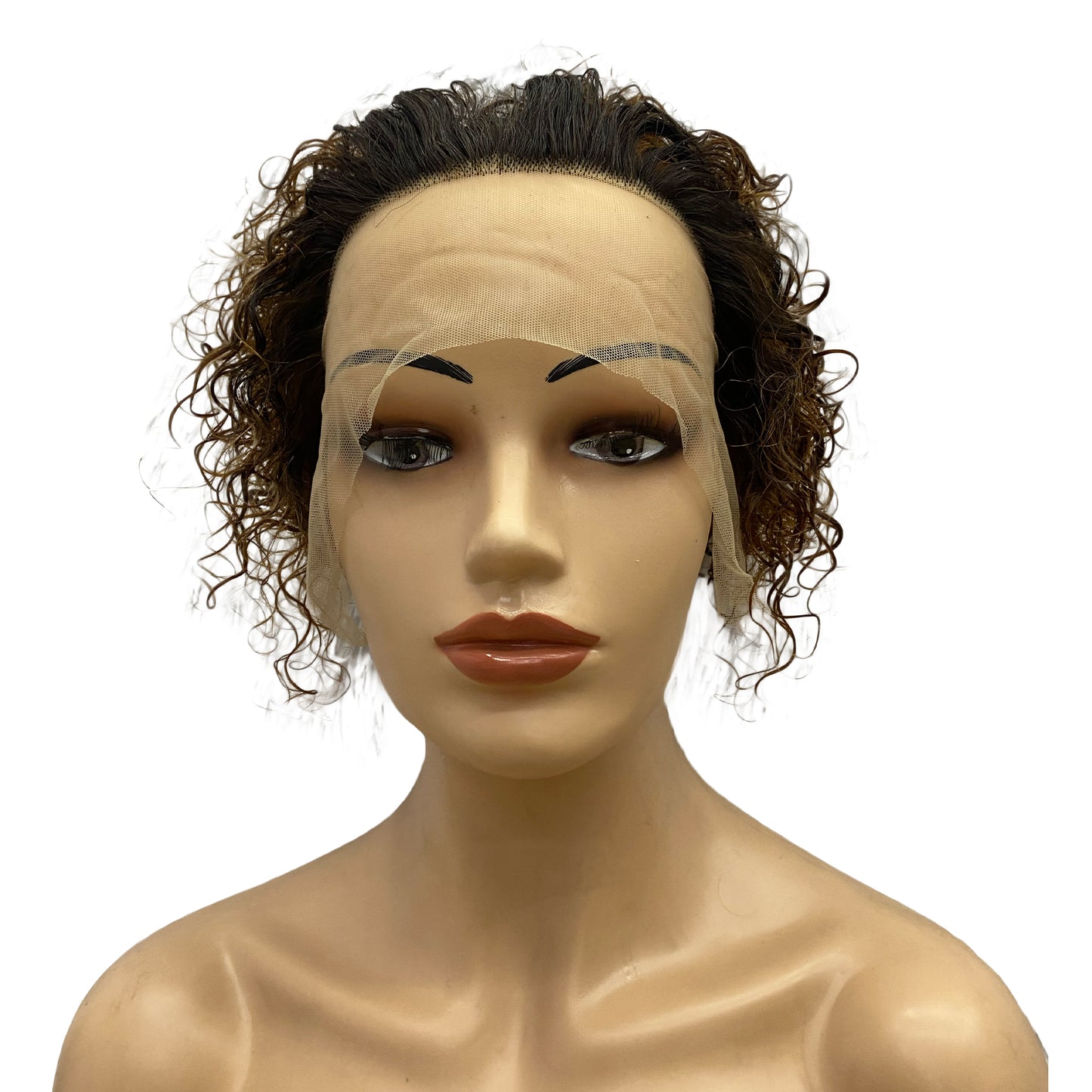 
                  
                    06" Water Wave Frontal Wig - # Blonde-front
                  
                