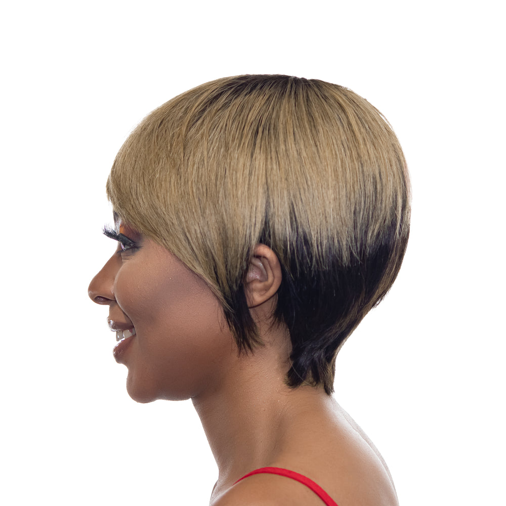 
                  
                    6" Pixie Cut Wig - #Ombre Blonde-side
                  
                